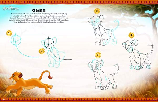 Learn to Draw Disney The Lion King