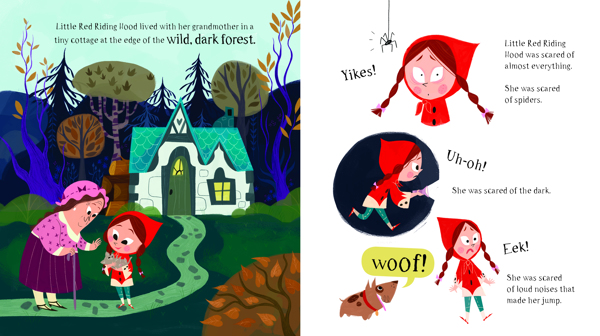 Scared Little Red Riding Hood Quarto At A Glance The Quarto Group