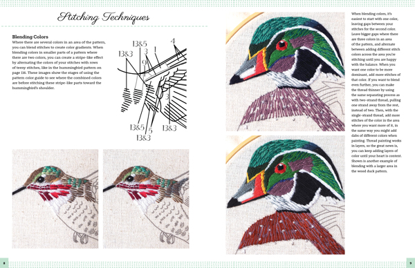 Embroidery Made Easy: Beautiful Birds